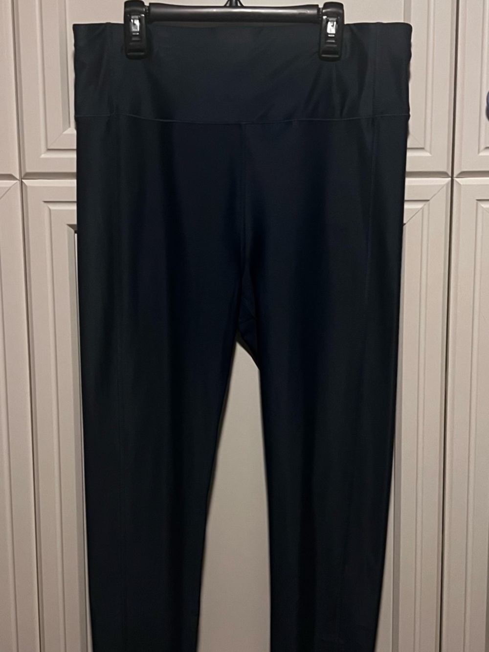 Sweaty Betty metallic blue-green 7/8 Leggings (XL)